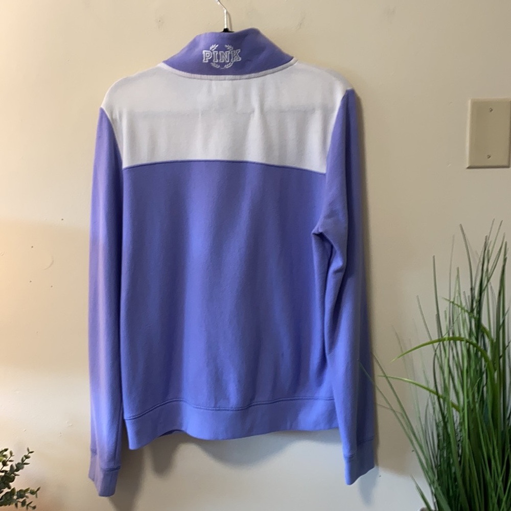 PINK Victoria’s Secret quarter zip sweatshirt - Picture 3 of 3
